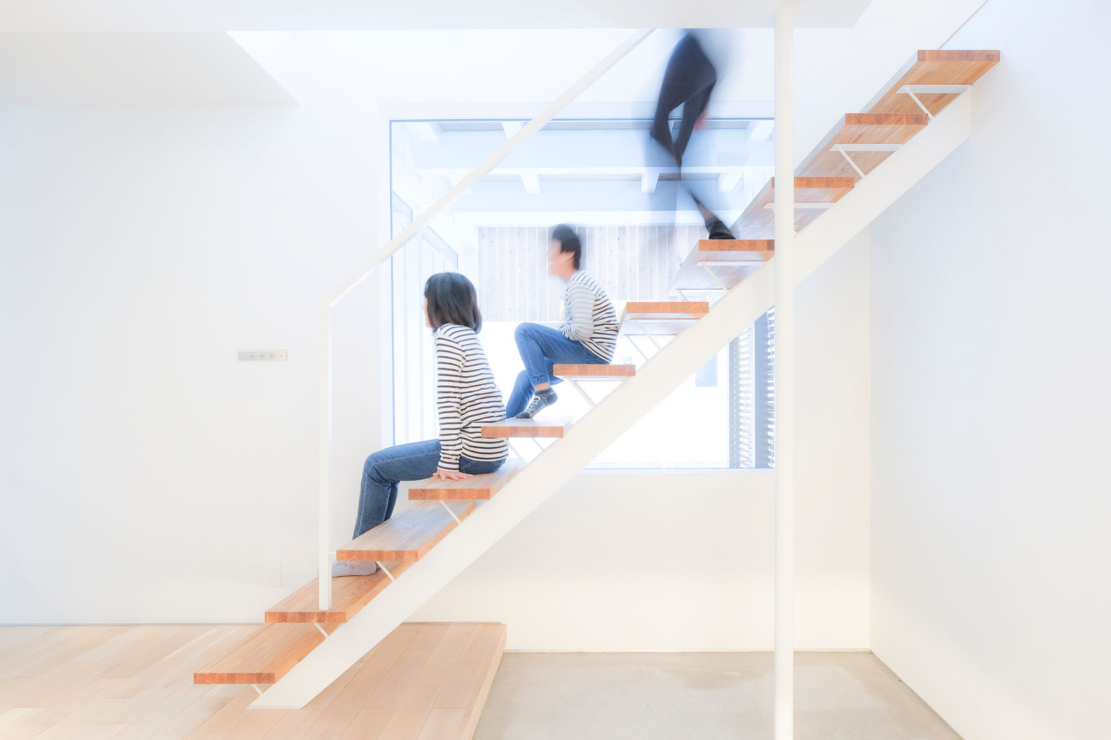 山の手コートハウス, 一級建築士事務所 Atelier Casa 一級建築士事務所 Atelier Casa Stairs