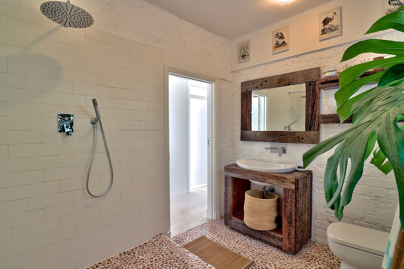 Beach Retreat apartment, Studio Do Cabo Studio Do Cabo Eclectic style bathroom