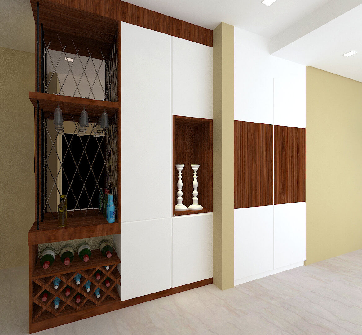 homify Asian style wine cellar