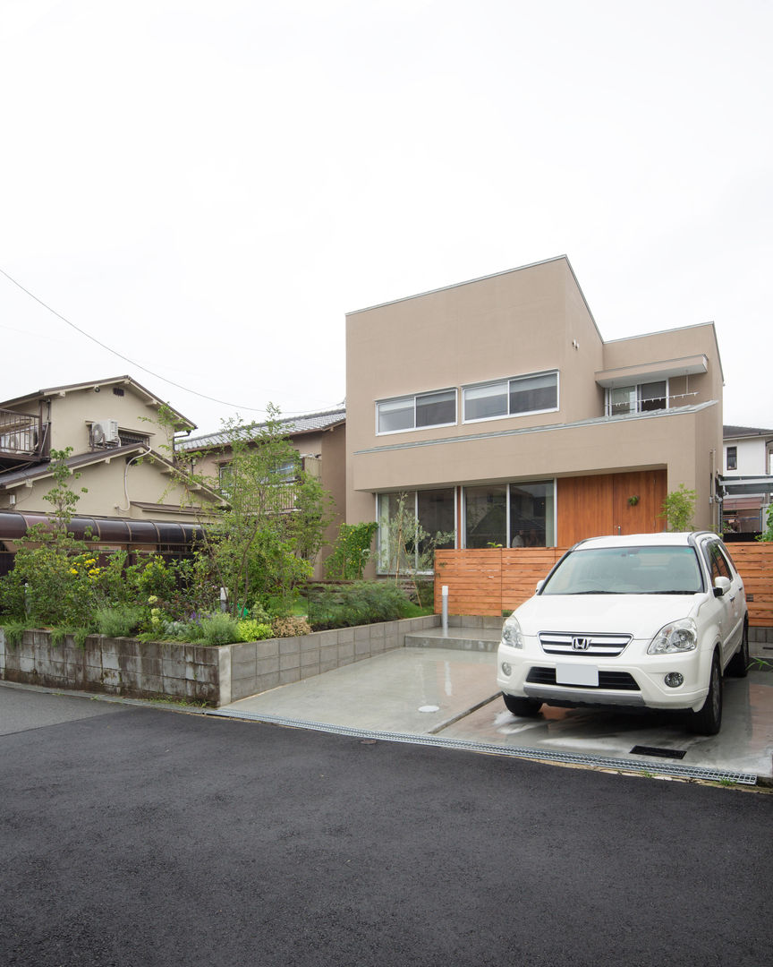 川西GREEN HOUSE, ラブデザインホームズ／LOVE DESIGN HOMES ラブデザインホームズ／LOVE DESIGN HOMES Rumah tinggal