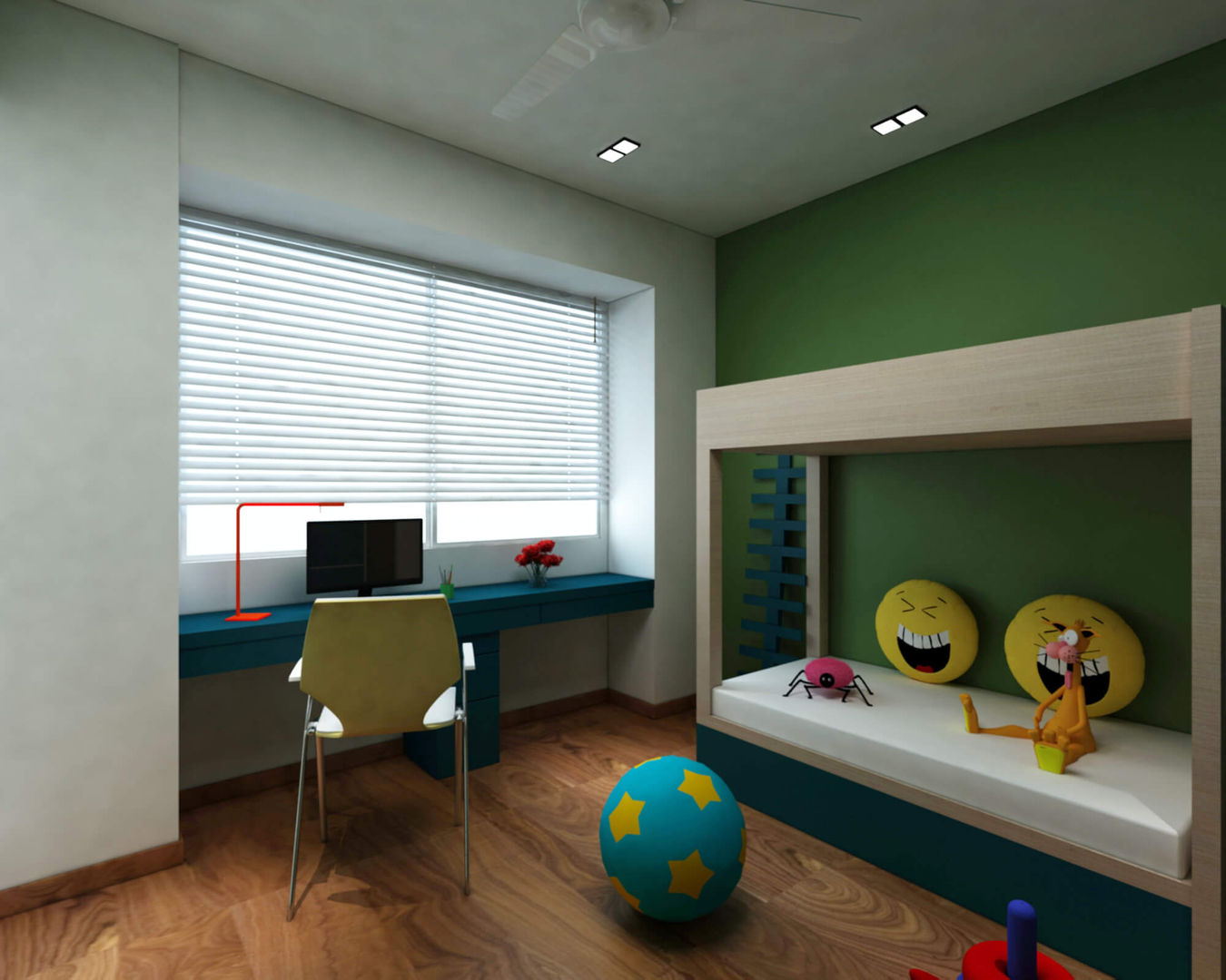 Borivali Residence, Midas Dezign Midas Dezign Nursery/kid’s room