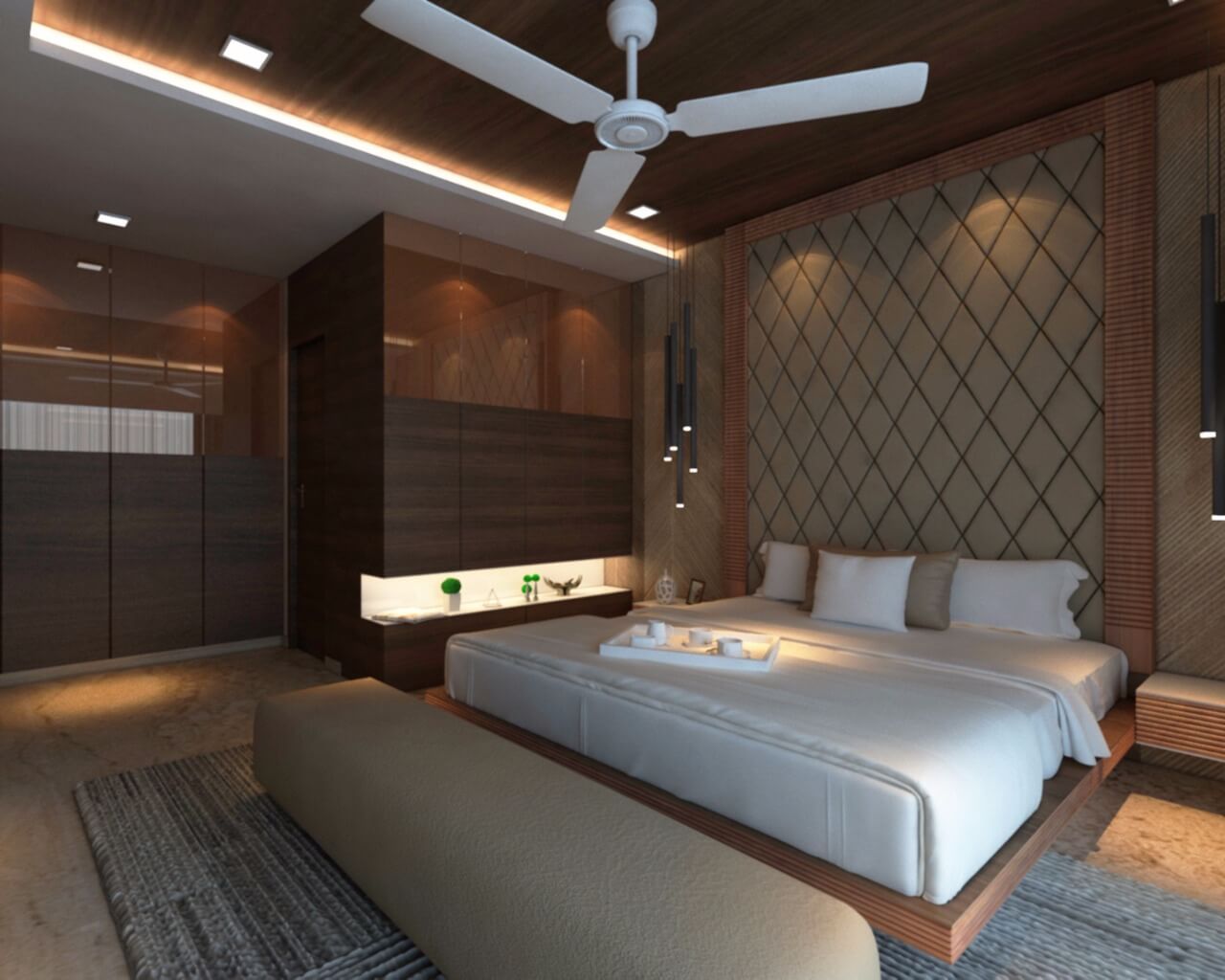 Ashish Rai Residence, Midas Dezign Midas Dezign Asian style bedroom