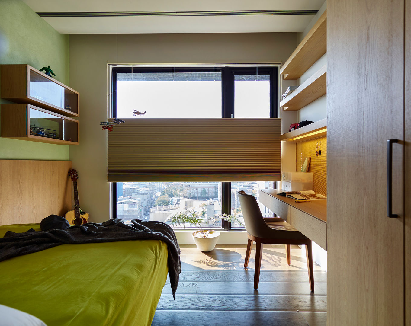 影．隱, 樸十設計有限公司 SIMPURE Design 樸十設計有限公司 SIMPURE Design Moderne Schlafzimmer