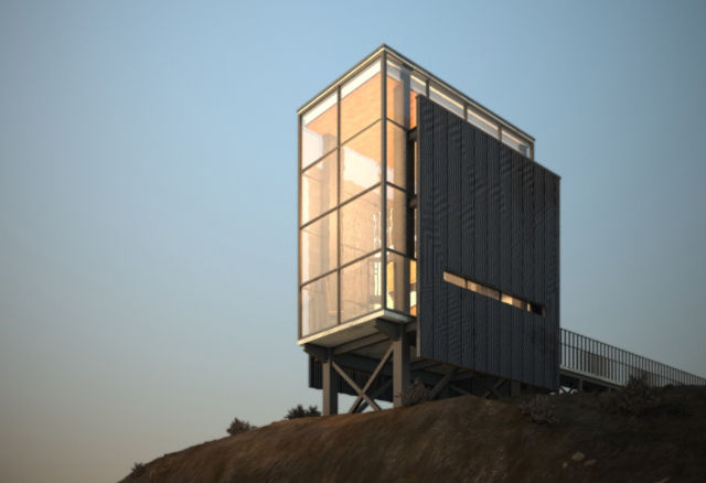 Refugio Rojas, Castañeda Arquitectos Ltda Castañeda Arquitectos Ltda Casa di campagna Ferro / Acciaio