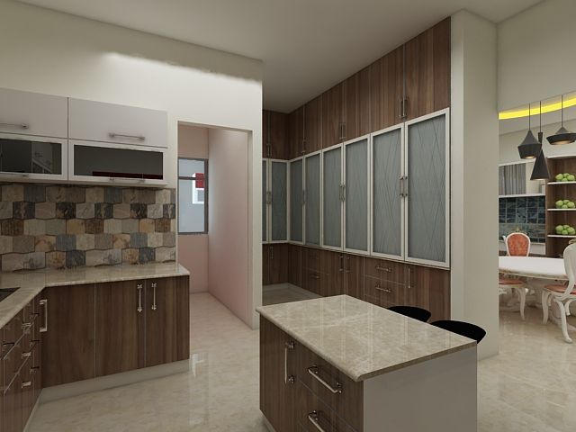 Kitchen homify Kitchen units