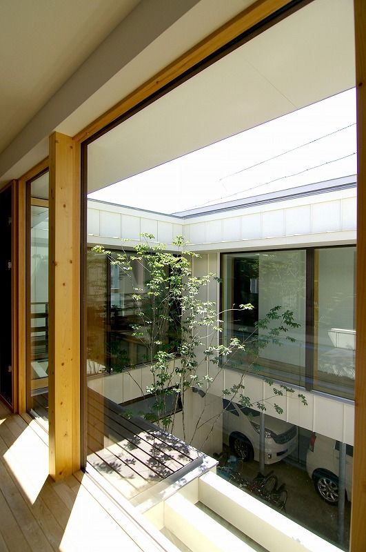 CIRCLE, 株式会社 ATELIER O2 株式会社 ATELIER O2 Jardines de estilo moderno