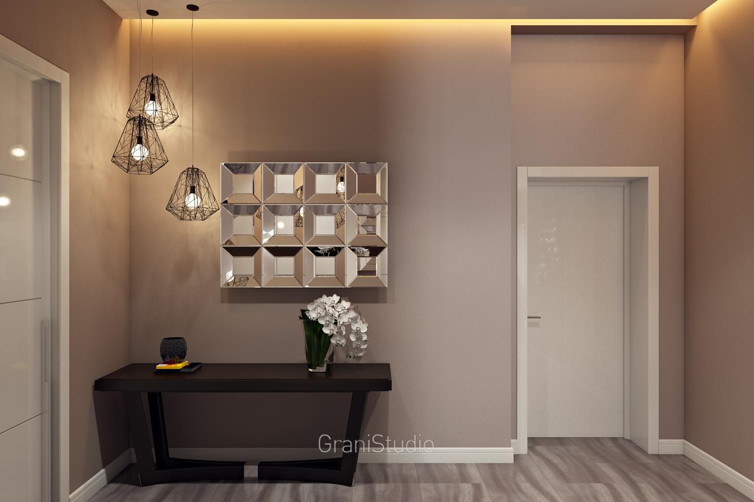 Акценты, GraniStudio GraniStudio Pasillos, vestíbulos y escaleras de estilo moderno