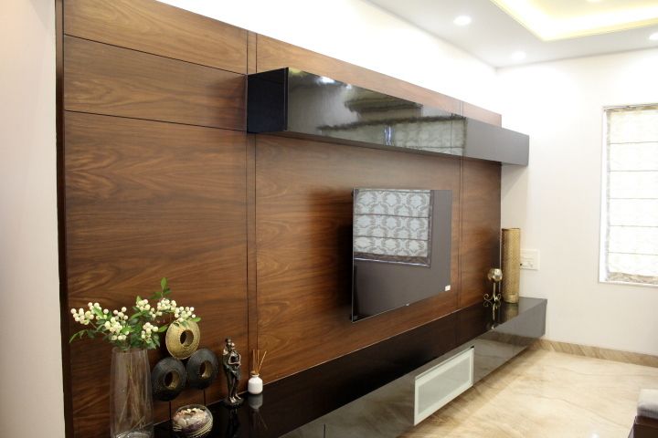 3BHK INTERIORS, Finch Architects Finch Architects Modern living room