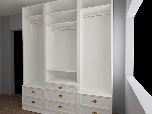 Allizzia tasarım, Allizzia Tasarım Allizzia Tasarım Dressing room لکڑی Wood effect Wardrobes & drawers
