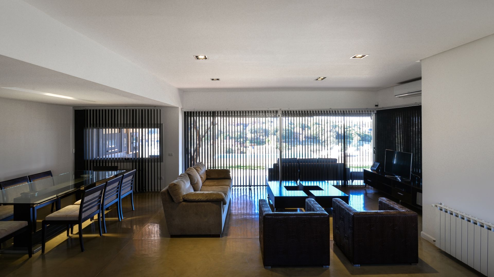 PARA ENVIAR (VIVIENDA Q2), SCHLATTER arquitectura y diseño SCHLATTER arquitectura y diseño Modern living room