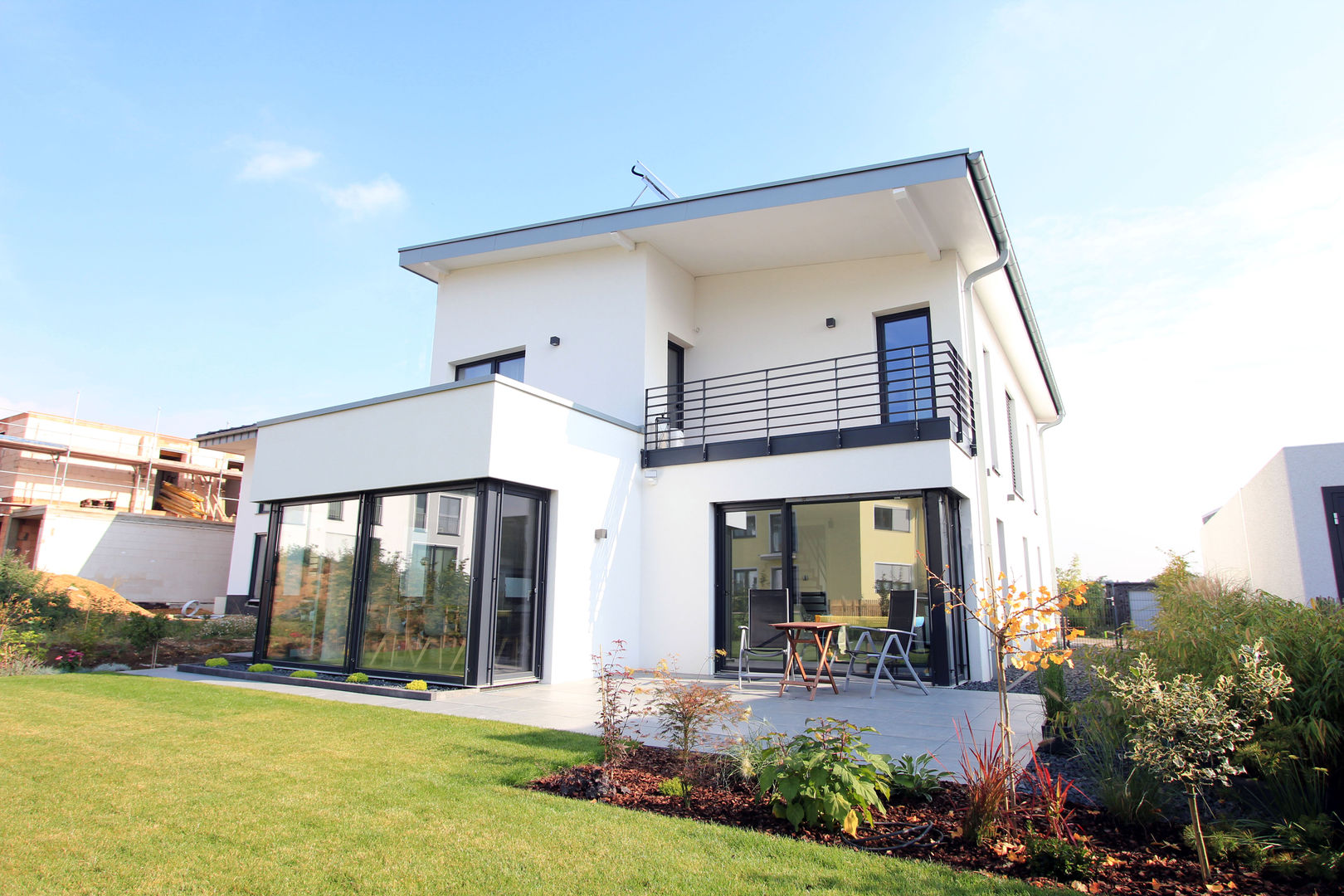 Neubau eines modernen Einfamilienwohnhauses, STRICK Architekten + Ingenieure STRICK Architekten + Ingenieure Moderne huizen