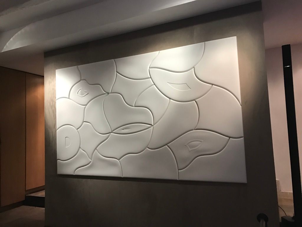 MURAL Kollektion - großformatige Wandbilder aus Gips in 3D Optik, Loft Design System Deutschland - Wandpaneele aus Bayern Loft Design System Deutschland - Wandpaneele aus Bayern Paredes e pisos modernos Decoração de parede