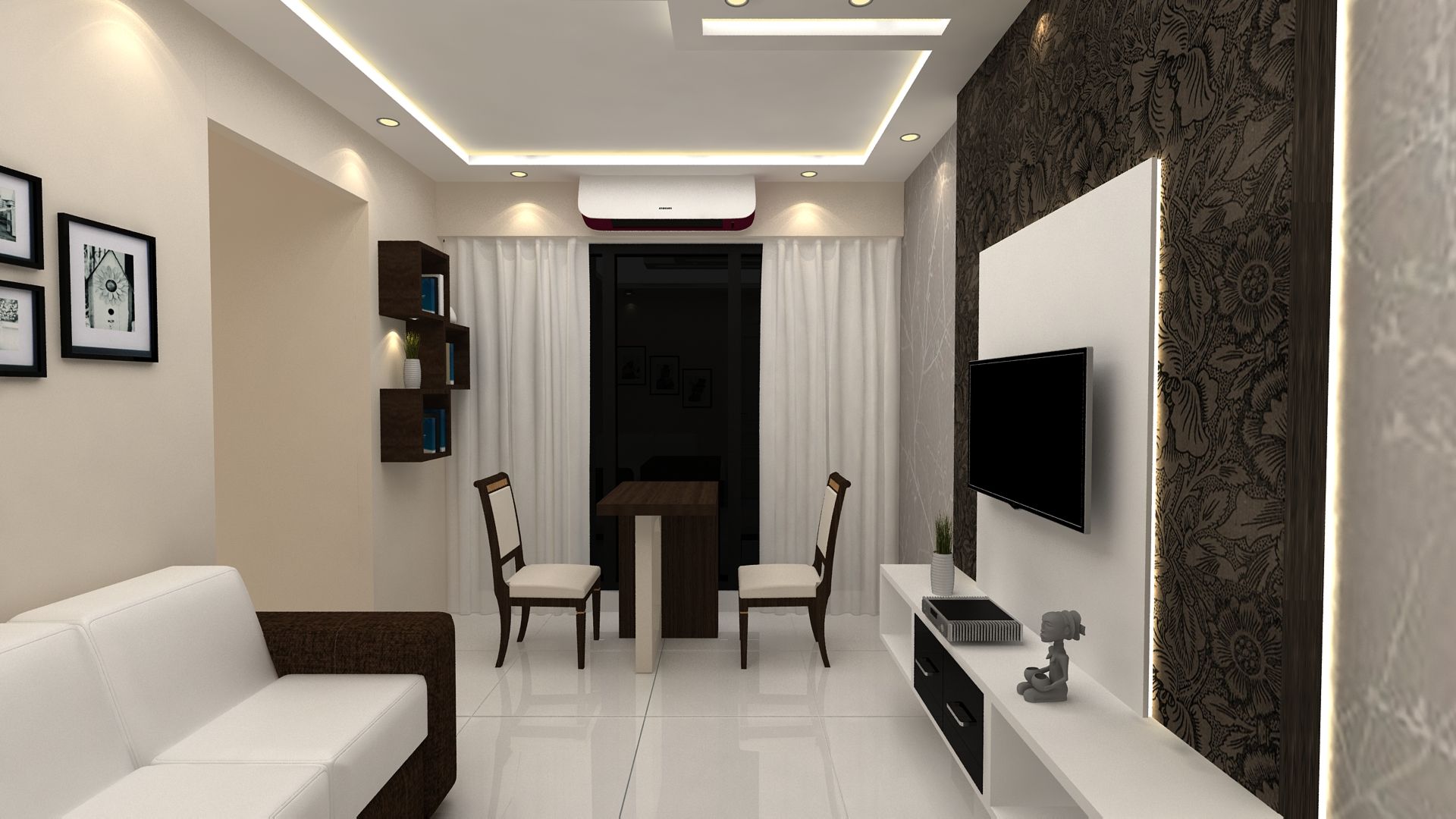 homify Nowoczesny salon