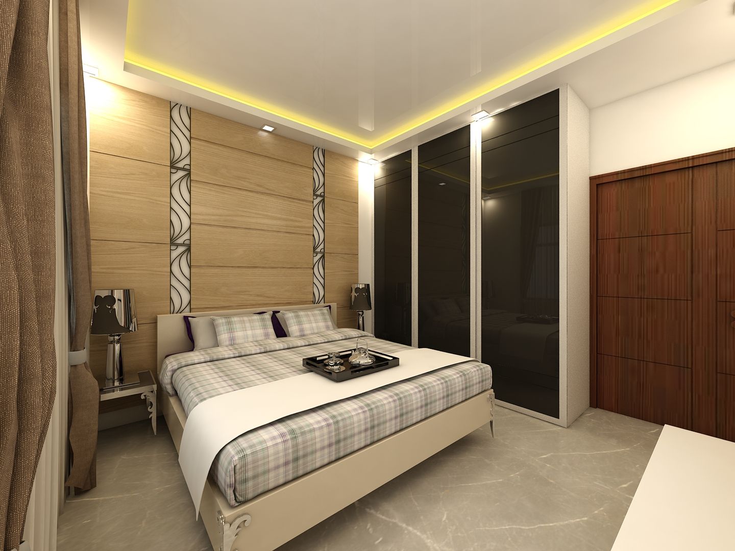 Bedroom homify Modern style bedroom