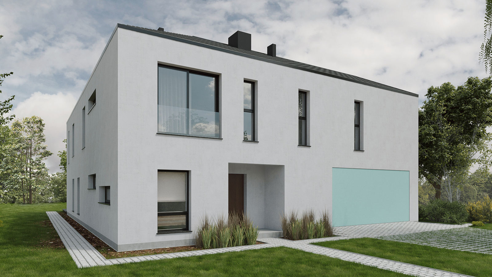 Easy-living house Marmur Studio house design
