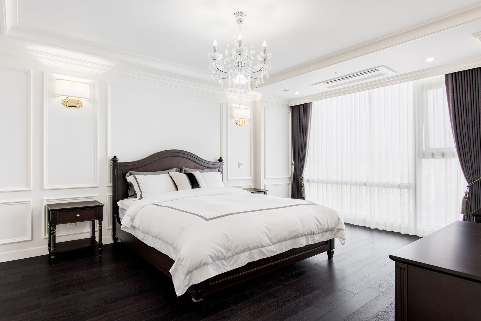 목동 하이페리온 183㎡ 56PY, wid design 위드디자인 wid design 위드디자인 Classic style bedroom