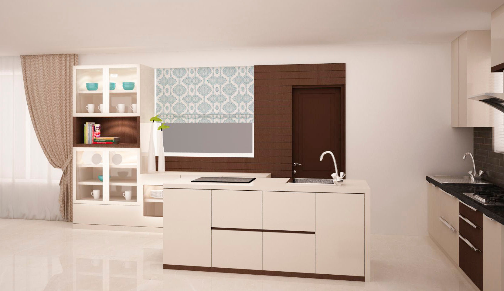 Island Kitchen homify Modern Kitchen