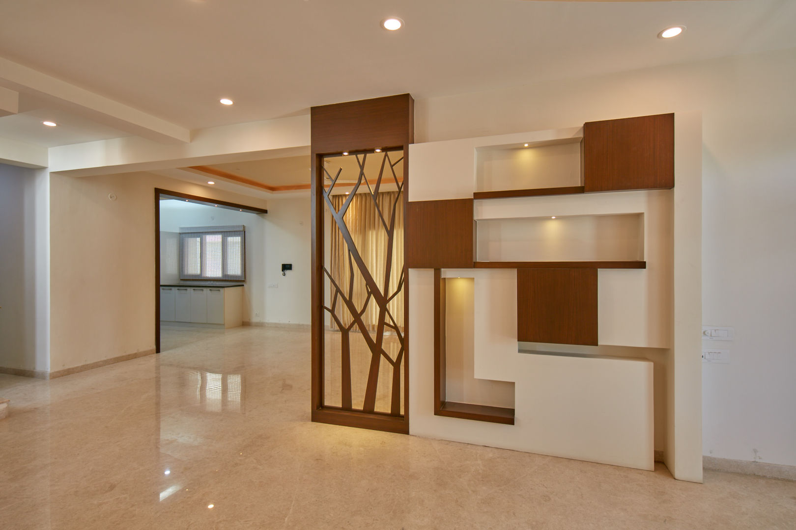 homify Corredores, halls e escadas modernos