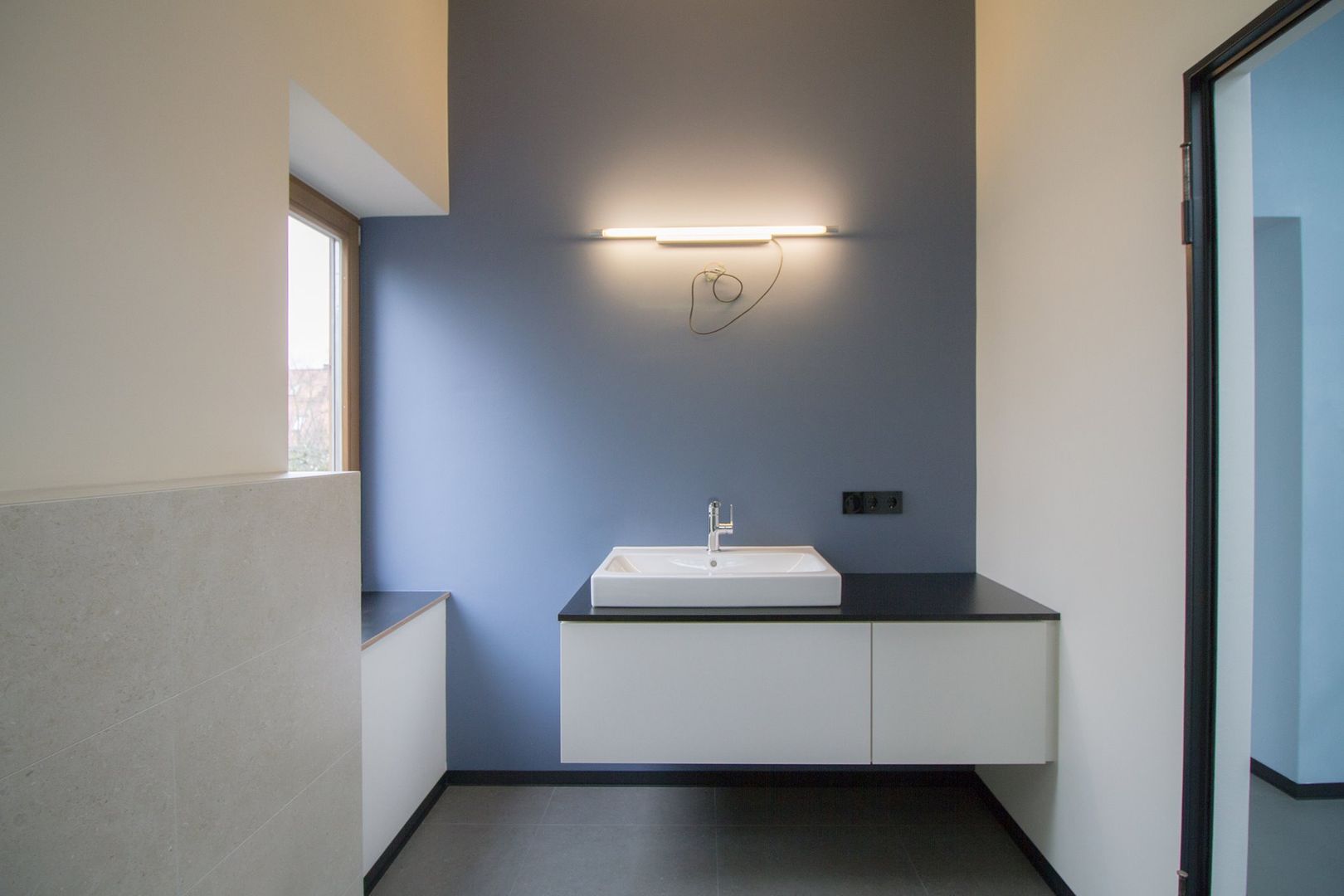 Modernisierung Haus W, Fiedler + Partner Fiedler + Partner Minimalistische Badezimmer