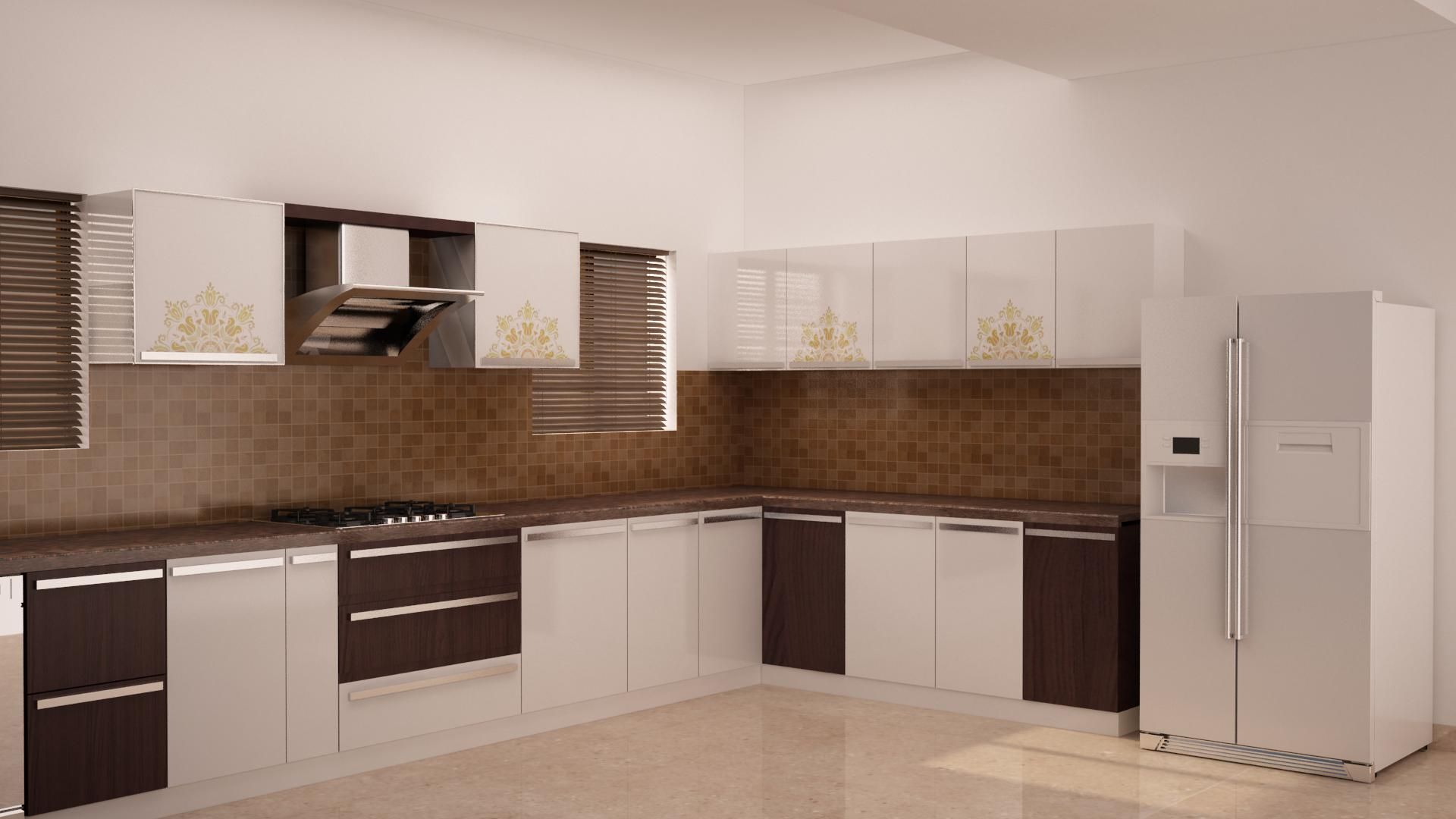 Simple kitchen design homify Kitchen