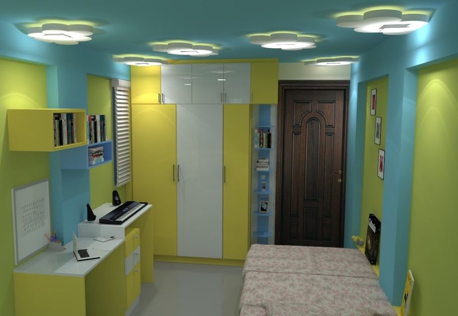 Shriyans Apartment Pune - Mr Ashish, DECOR DREAMS DECOR DREAMS Chambre d'enfant moderne