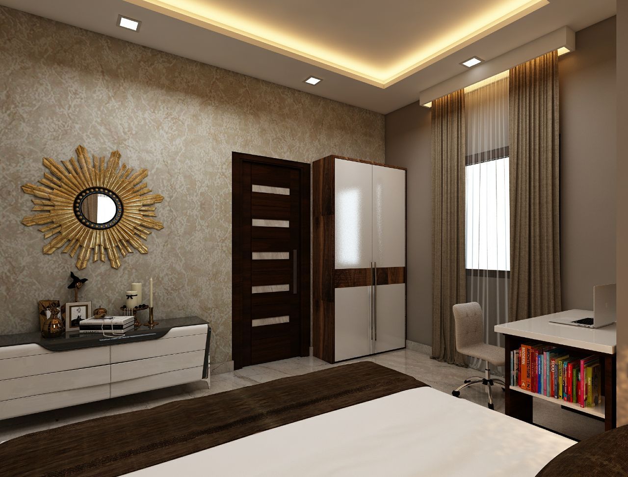 Amanora Park Pune - Pent House, DECOR DREAMS DECOR DREAMS Modern style bedroom