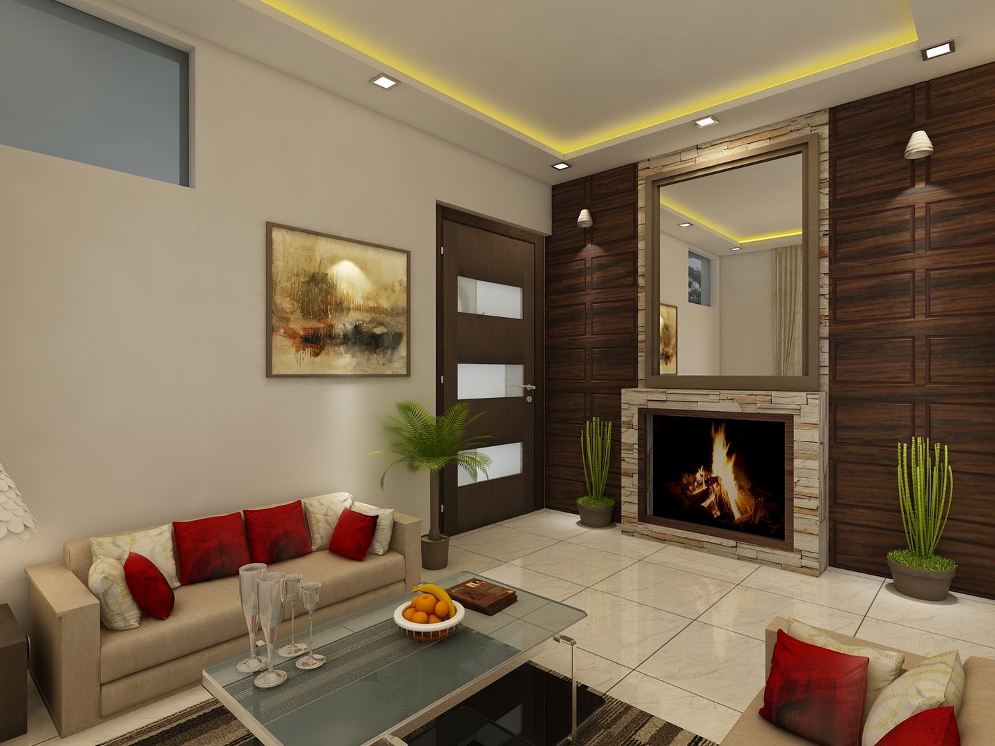 Drawing Room homify Modern living room