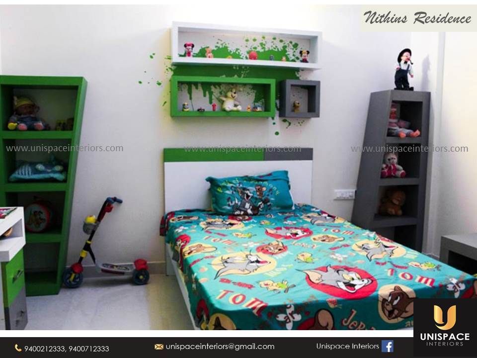 RESIDENCE VILLA APARTMENT INTERIORS -CONTEMPORARY INTERIORS- KIDS ROOM UNISPACE INTERIOR