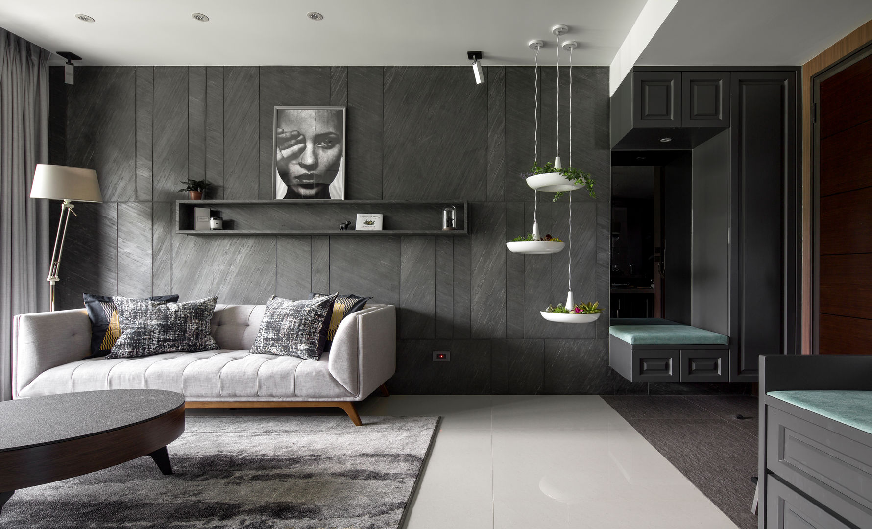 homify Moderne woonkamers