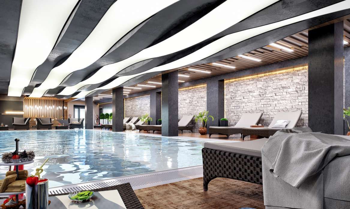 Avcılar Caddebostan Konutları, VERO CONCEPT MİMARLIK VERO CONCEPT MİMARLIK Piscinas de estilo moderno