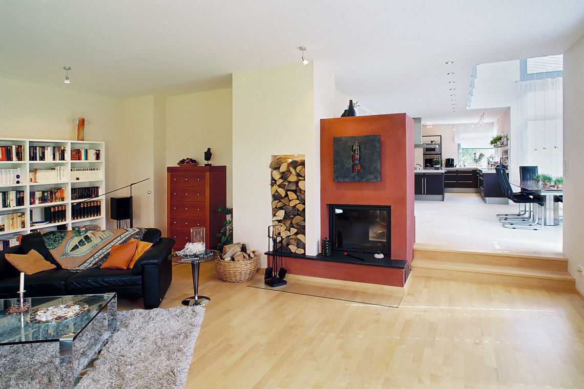 Haus E in Rheinbach, Grotegut Architekten Grotegut Architekten Living room