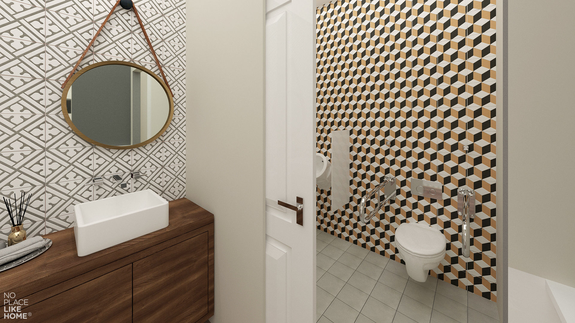 Bathroom No Place Like Home ® Commercial spaces Nhà hàng