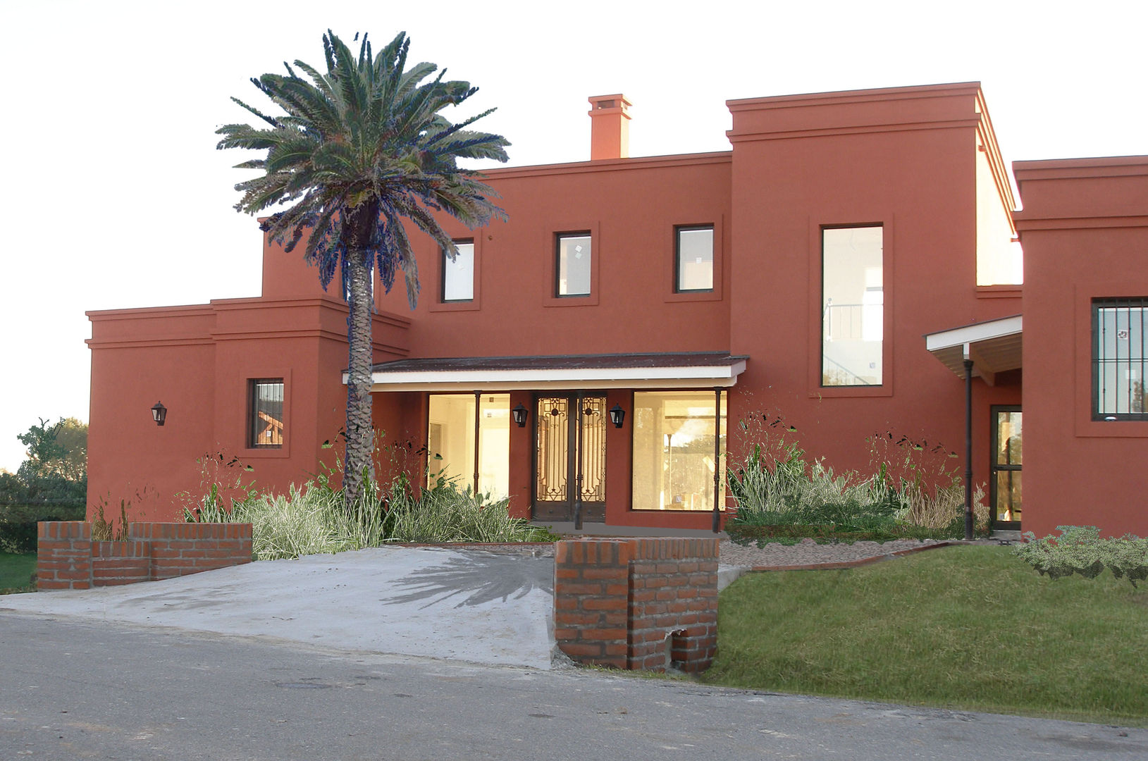 Casa en Haras San Pablo Estudio Dillon Terzaghi Arquitectura - Pilar Casas unifamiliares Ladrillos