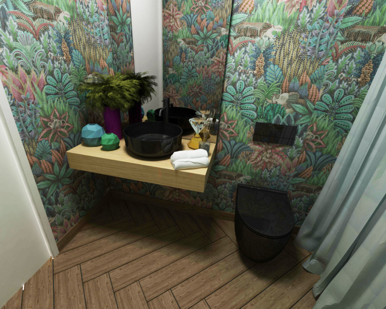 Ambientes 3D de casas de banho Smile Bath, Smile Bath S.A. Smile Bath S.A. Baños eclécticos