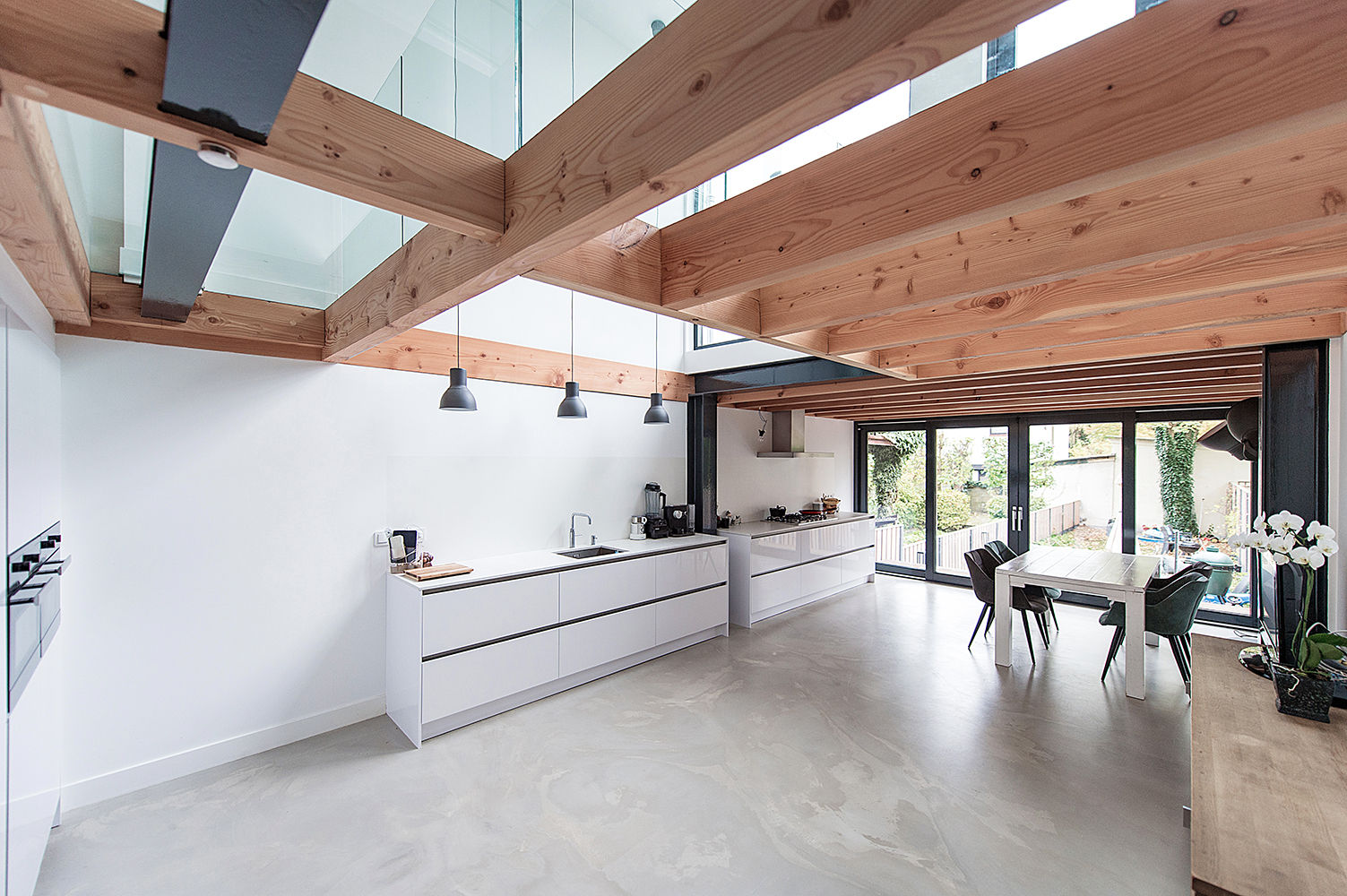 House Overveen, Bloot Architecture Bloot Architecture Cucina moderna Cemento