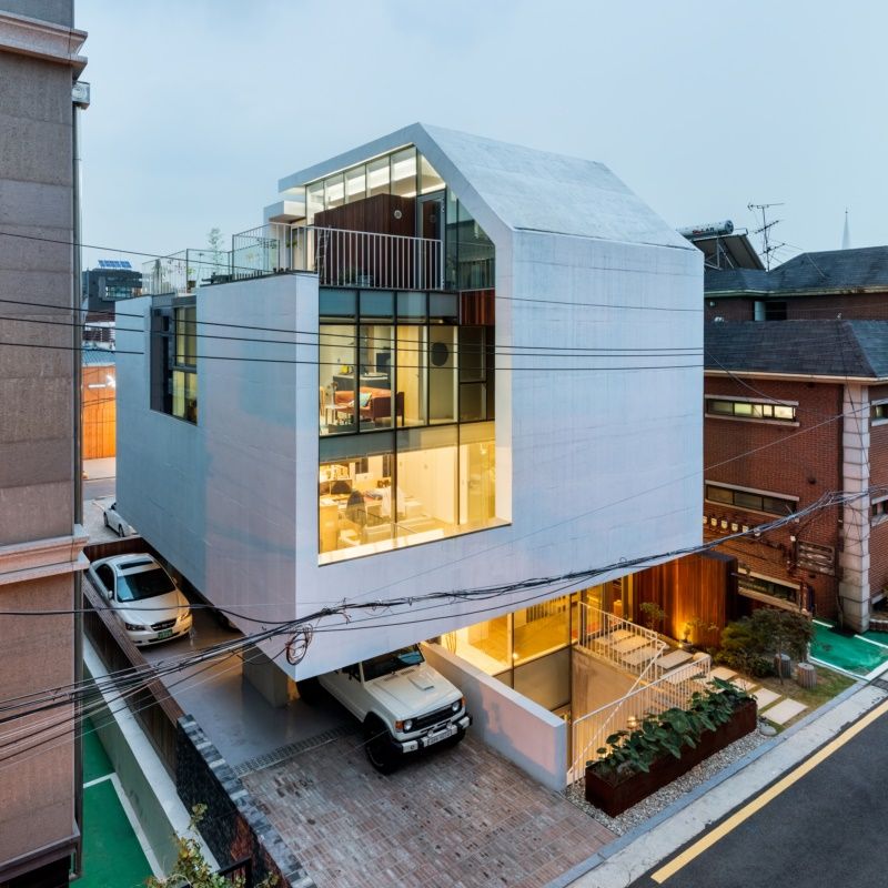 아뜰리에 채연, L'eau Design L'eau Design Modern houses