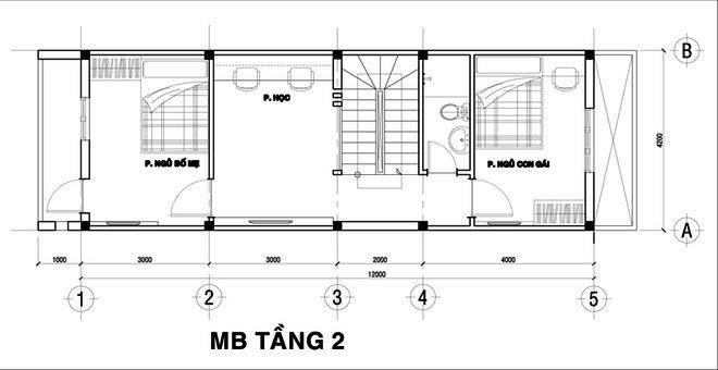 Tư Vấn Thiết Kế Nhà Ống 3 Tầng 67m2 Hiện Đại, Đầy Tiện Nghi, Công ty TNHH Xây Dựng TM – DV Song Phát Công ty TNHH Xây Dựng TM – DV Song Phát Casas modernas