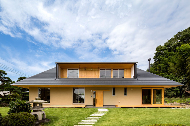 黒羽・継ぎの家, 中山大輔建築設計事務所/Nakayama Architects 中山大輔建築設計事務所/Nakayama Architects Casas de madera