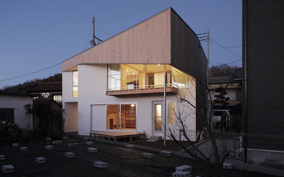 上溝の家, 前田工務店 前田工務店 Wooden houses Wood Wood effect