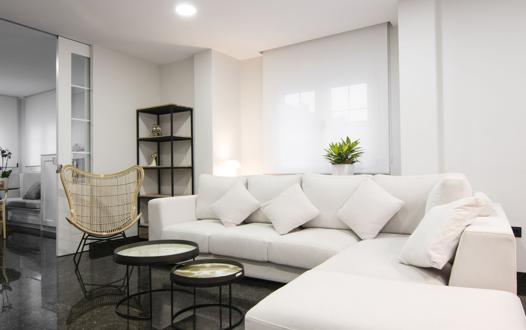 Proyecto integral vivienda diseño de espacios, CARMAN INTERIORISMO CARMAN INTERIORISMO Modern Living Room
