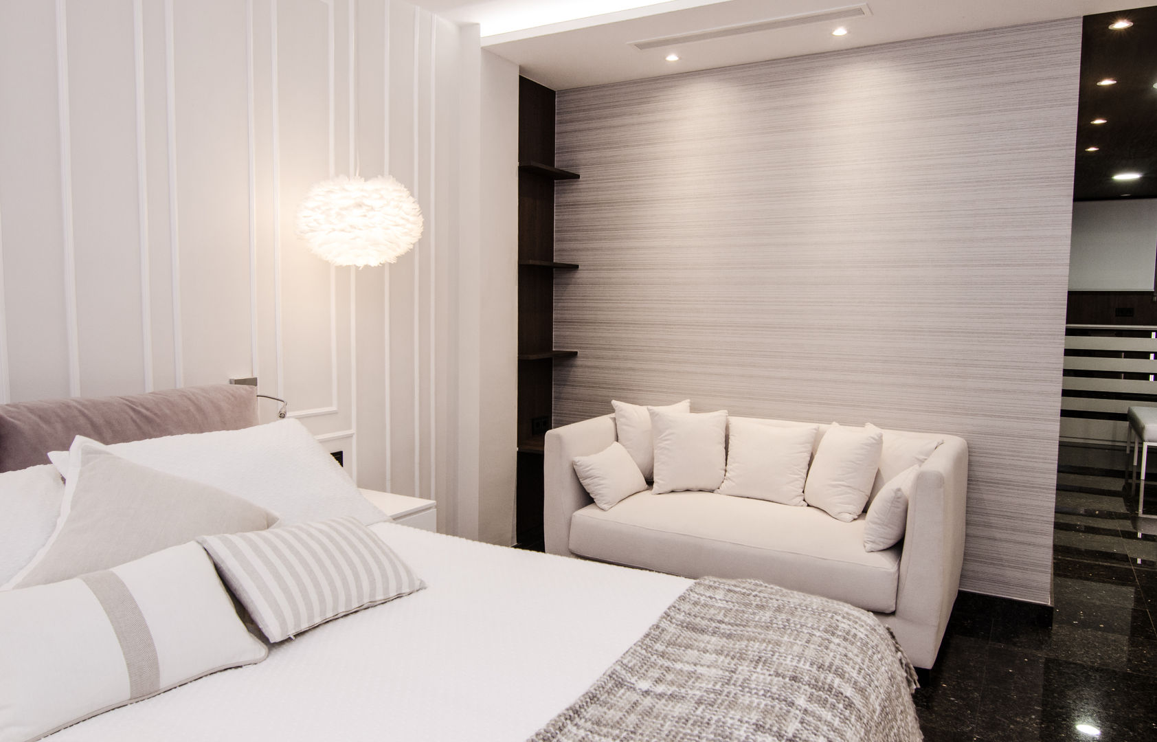 Proyecto integral vivienda diseño de espacios, CARMAN INTERIORISMO CARMAN INTERIORISMO Modern Bedroom