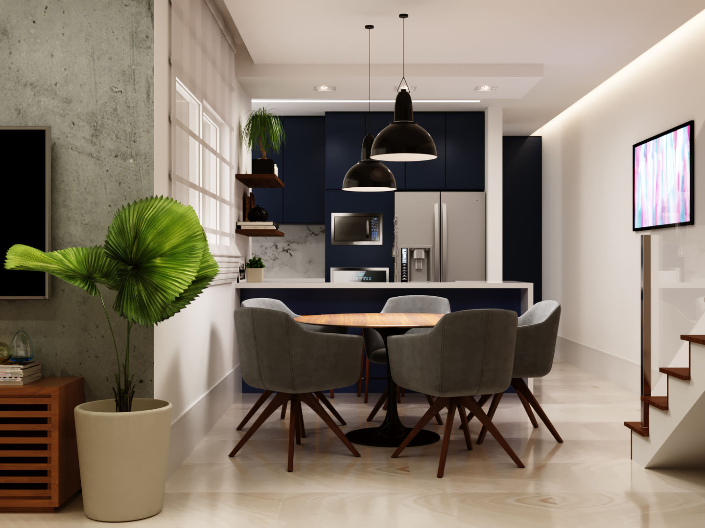 homify Modern dining room