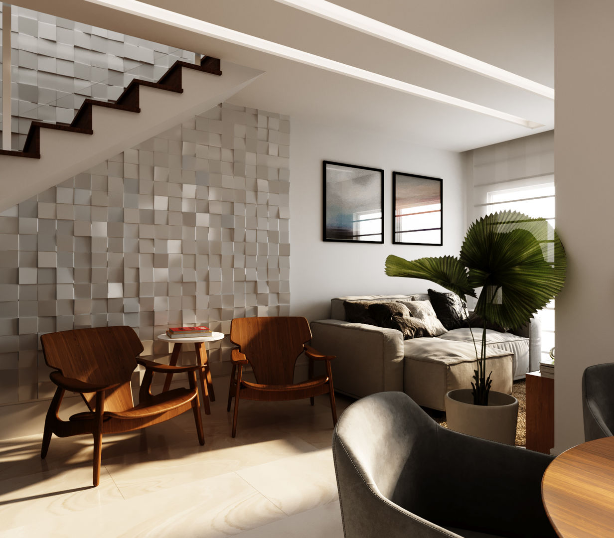 homify Salas de estilo moderno