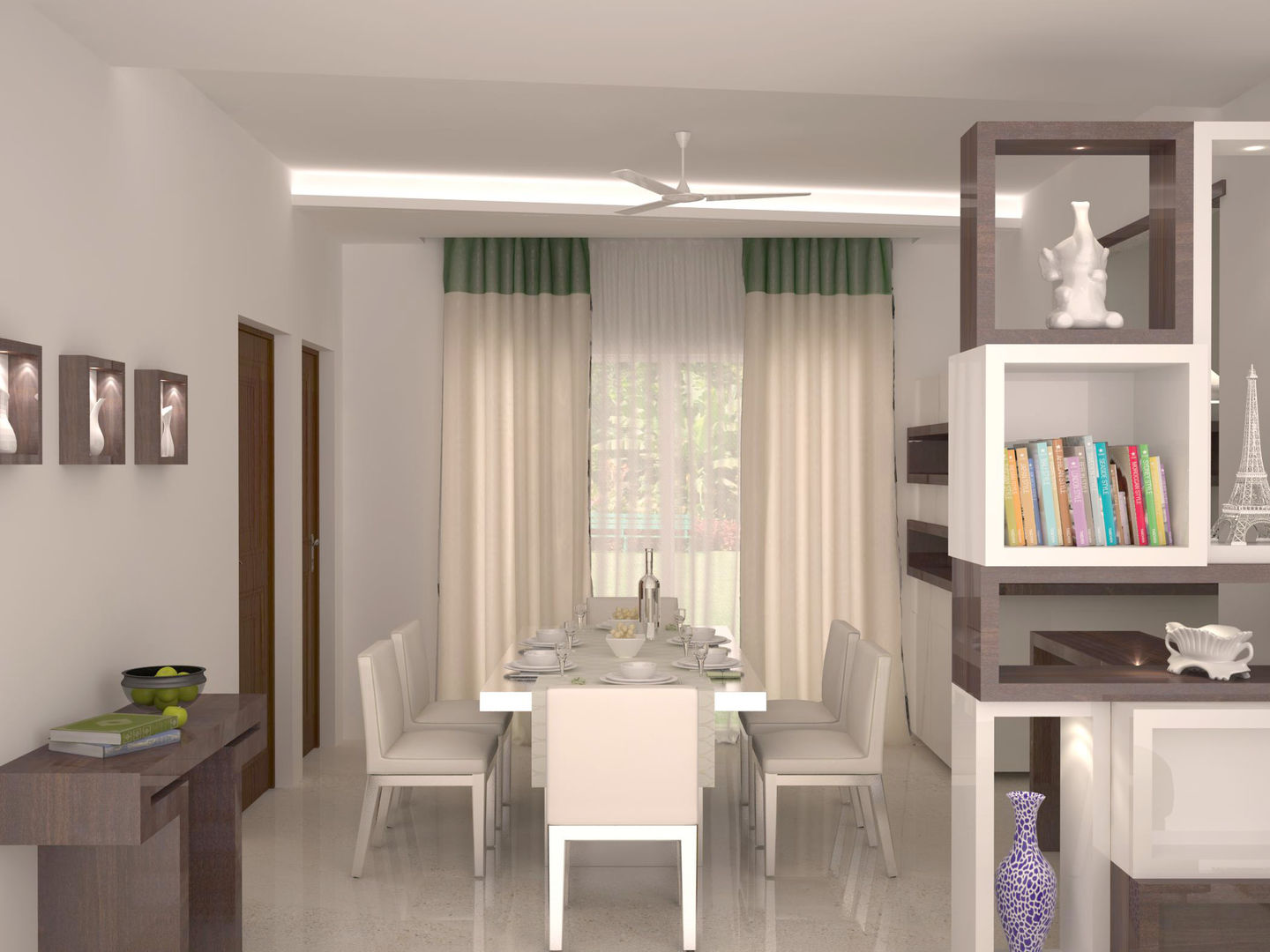 Dining area homify Modern dining room