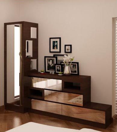 Dresser unit - multiple storage multiple mirror homify Modern dressing room