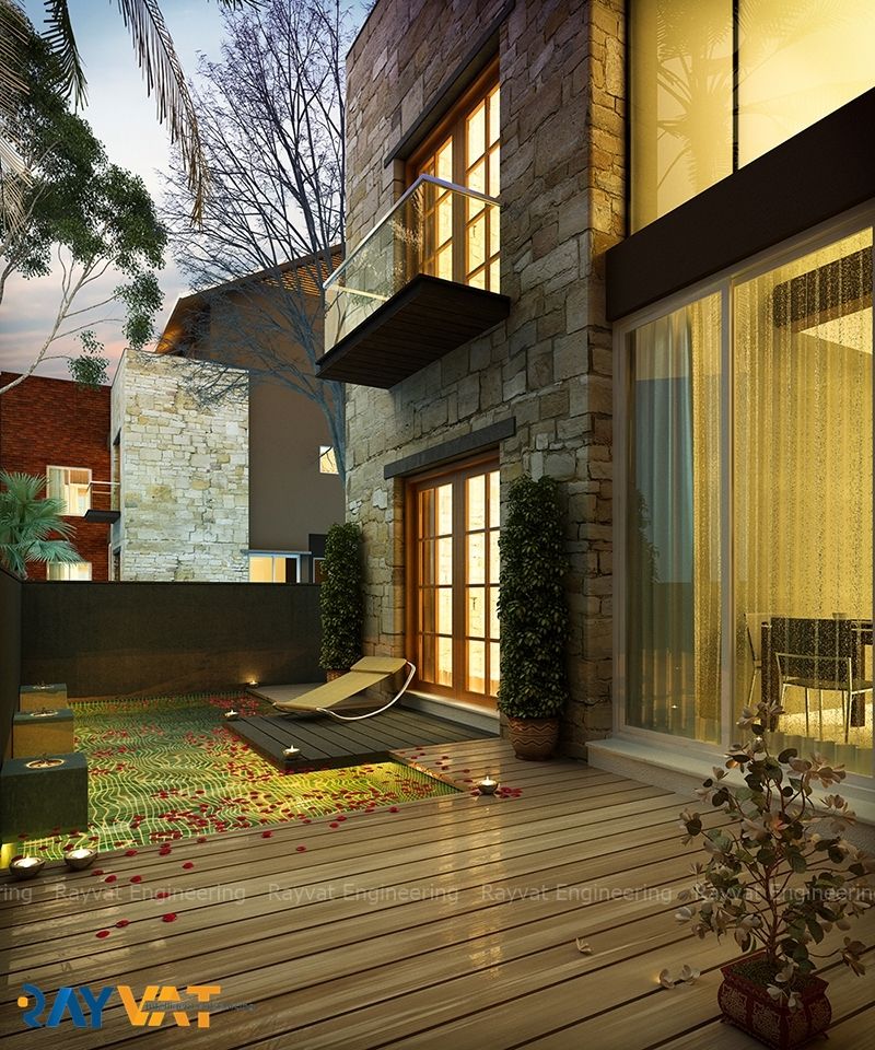 Exterior Design homify 단층집 3D Exterior,Exterior View Design,Exterior Elevation,House Exterior