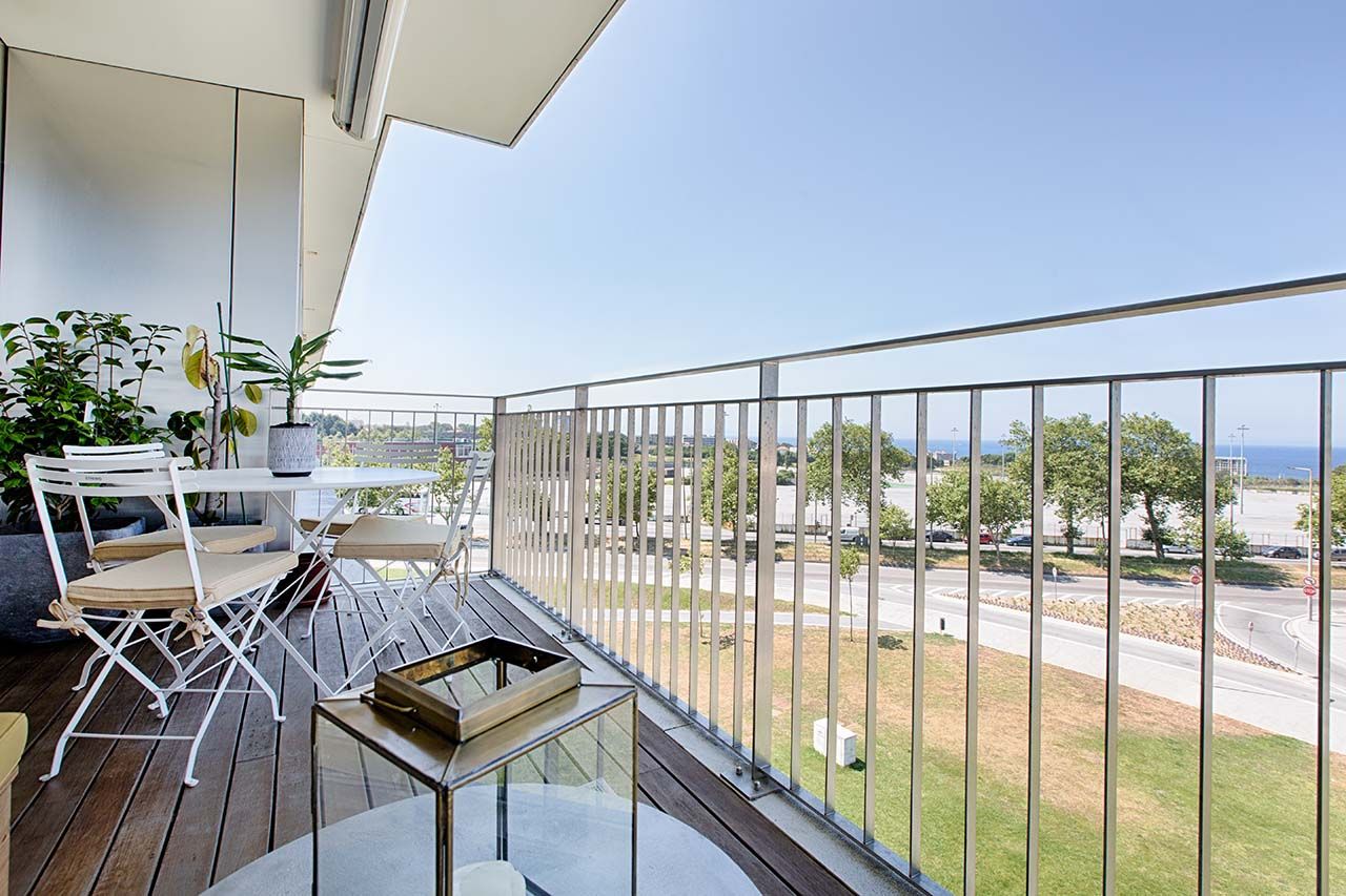 homify İskandinav Balkon, Veranda & Teras