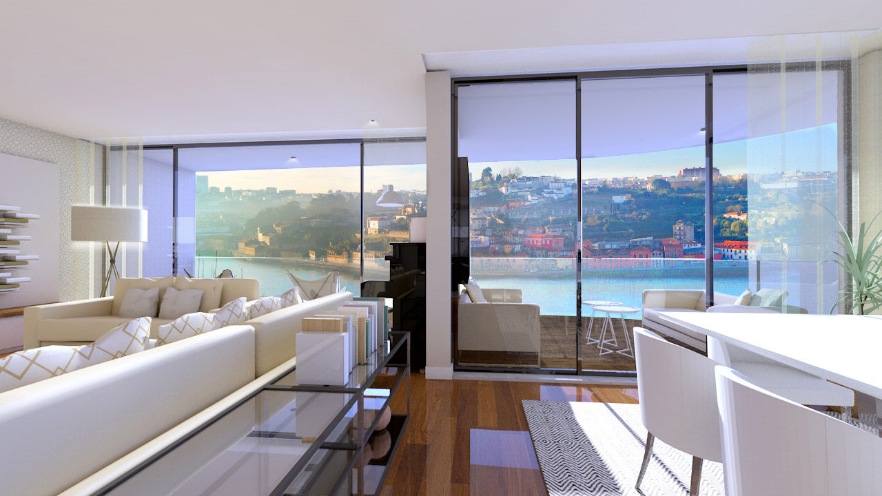 homify İskandinav Oturma Odası