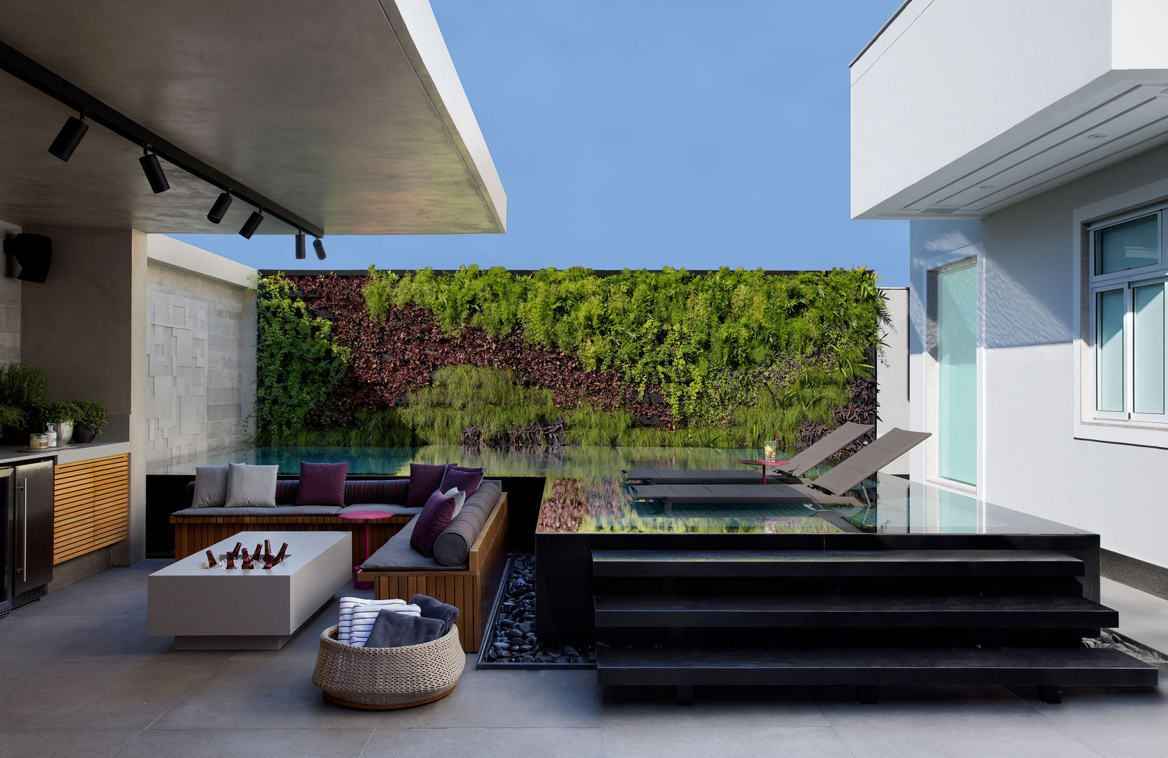 Casa LV, Hobjeto Arquitetura Hobjeto Arquitetura Piscinas de estilo moderno