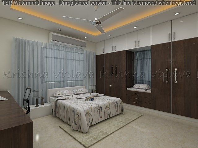 Bedroom homify Modern style bedroom